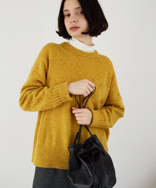 セール】ネップウールクルーネックニット（ニット/セーター）｜LA