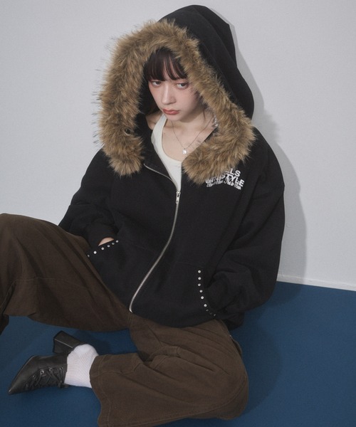 ENVYM パーカー リブニットタンク セット ENVYM（アンビー）の「リブニットタンク（ニット/セーター）」 - WEAR