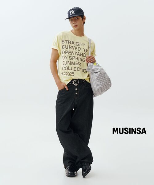 KICHUL（キチョル）の「Midnight Raw Wide Denim Pants (Black)（デニムパンツ・メンズ・その他・SMALL/MEDIUM/LARGE）」の10枚目の写真