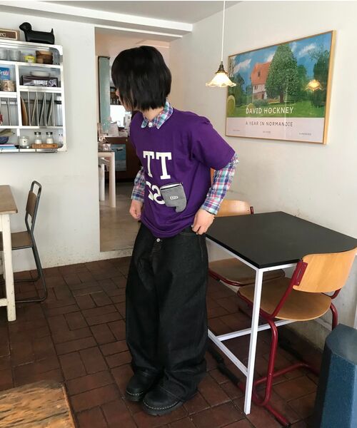 KICHUL（キチョル）の「Midnight Raw Wide Denim Pants (Black)（デニムパンツ・メンズ・その他・SMALL/MEDIUM/LARGE）」の13枚目の写真