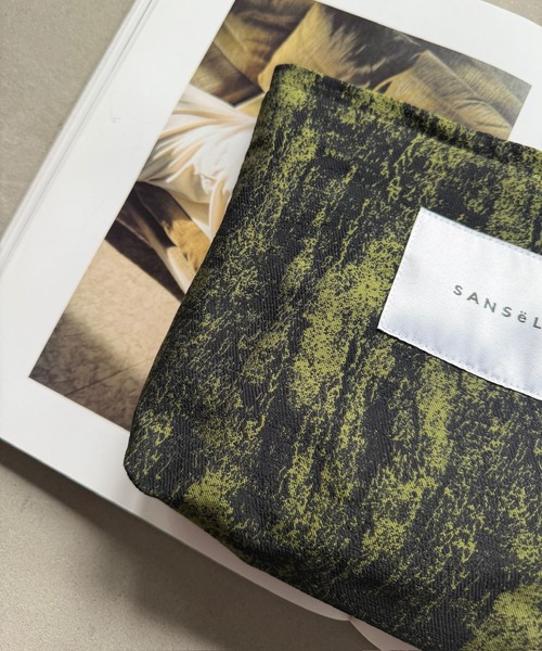 SANSeLF（サンセルフ）の「【SANSeLF】 レトロマーブルポーチ saa25a225（ポーチ・レディース・マルチ・FREE）」の7枚目の写真