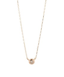 SIENA ROSE（シエナロゼ）の「Nudie Diamond・5粒ネックレス[クリア