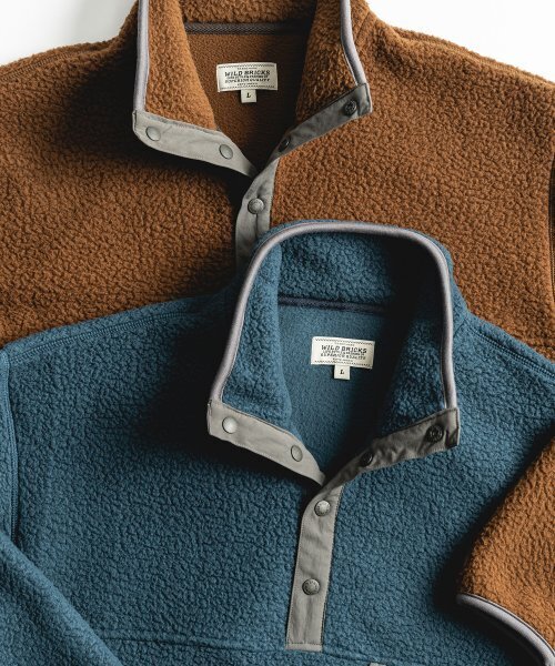 WILD BRICKS(ワイルドブリックス)の「WB FLEECE PULLOVER (brown)(その他アウター・メンズ・その他・LARGE)」の7枚目の写真