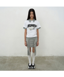 NONSTOP PRINT T-SHIRTS (WHITE)