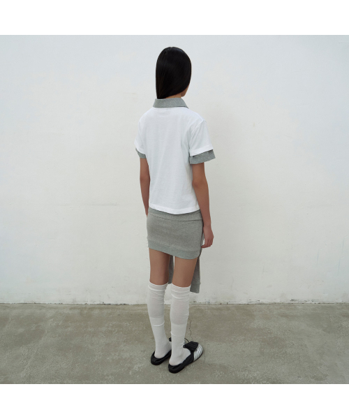 LCDC TM(エルシーディーシーティーエム)の「NONSTOP PRINT T-SHIRTS (WHITE)(Tシャツ/カットソー・レディース・ホワイト・SMALL/MEDIUM)」の3枚目の写真