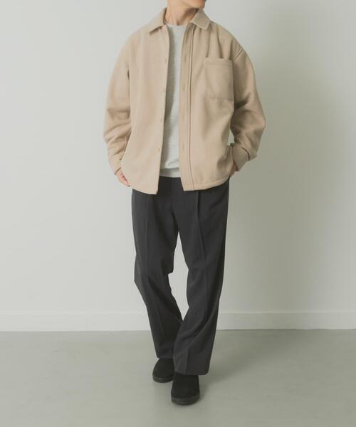 ITEMS URBANRESEARCH（アイテムズ アーバンリサーチ）の「裏フリースボンディングコーデュロイジャケット（その他アウター・メンズ・ブラック/ライトベージュ/ブラウン・MEDIUM/LARGE）」の8枚目の写真