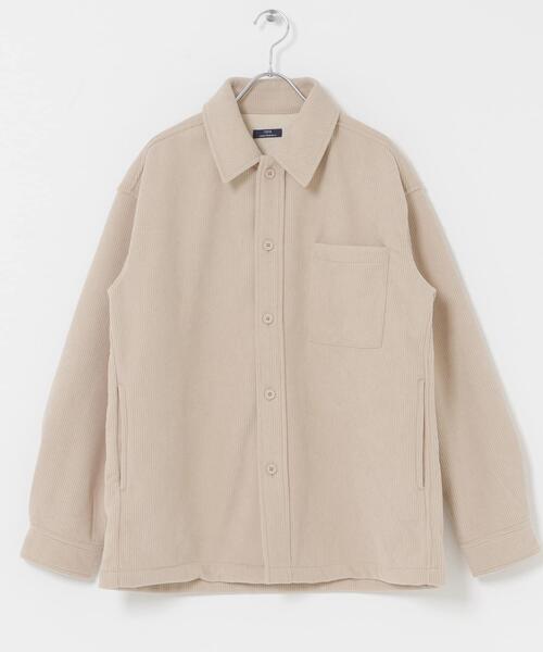 ITEMS URBANRESEARCH（アイテムズ アーバンリサーチ）の「裏フリースボンディングコーデュロイジャケット（その他アウター・メンズ・ブラック/ライトベージュ/ブラウン・MEDIUM/LARGE）」の9枚目の写真