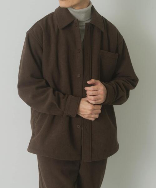 ITEMS URBANRESEARCH（アイテムズ アーバンリサーチ）の「裏フリースボンディングコーデュロイジャケット（その他アウター・メンズ・ブラック/ライトベージュ/ブラウン・MEDIUM/LARGE）」の19枚目の写真