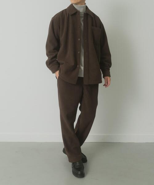 ITEMS URBANRESEARCH（アイテムズ アーバンリサーチ）の「裏フリースボンディングコーデュロイジャケット（その他アウター・メンズ・ブラック/ライトベージュ/ブラウン・MEDIUM/LARGE）」の20枚目の写真