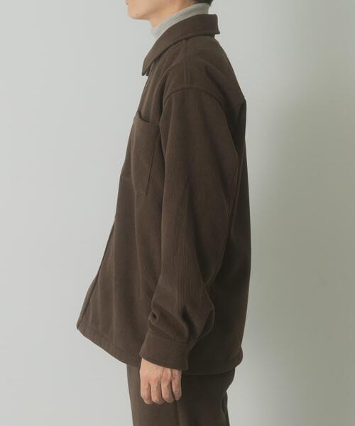 ITEMS URBANRESEARCH（アイテムズ アーバンリサーチ）の「裏フリースボンディングコーデュロイジャケット（その他アウター・メンズ・ブラック/ライトベージュ/ブラウン・MEDIUM/LARGE）」の22枚目の写真