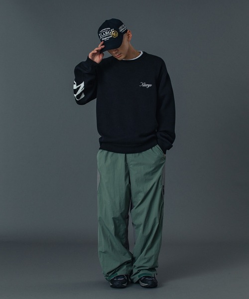 XLARGE（エクストララージ）の「JACQUARD SWEATER（ニット/セーター・メンズ・ブラック/ブラウン/グリーン・S/M/L/XL）」の7枚目の写真