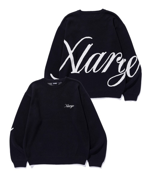XLARGE（エクストララージ）の「JACQUARD SWEATER（ニット/セーター・メンズ・ブラック/ブラウン/グリーン・S/M/L/XL）」の20枚目の写真