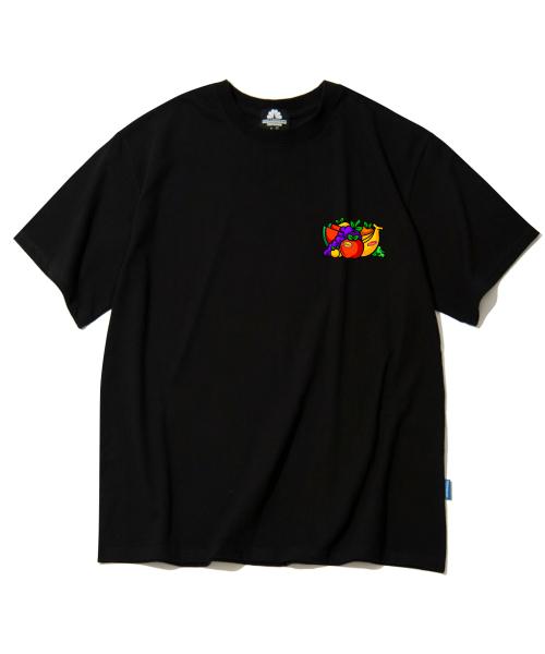 TRIPSHION（トリップション）の「ASSORTED FRUITS グラフィックTシャツ - ブラック（Tシャツ/カットソー・メンズ・その他・LARGE/MEDIUM/X-LARGE）」の2枚目の写真