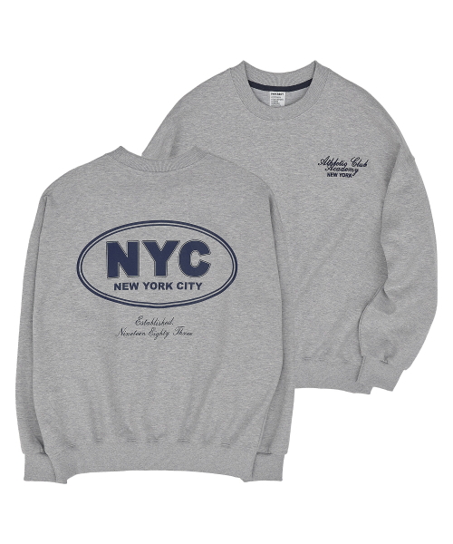 PAPERBOY(ペーパーボーイ)の「NYCアカデミースウェットシャツ-ネイビー(スウェット・レディース・その他・SMALL/MEDIUM/LARGE/X-LARGE)」の2枚目の写真