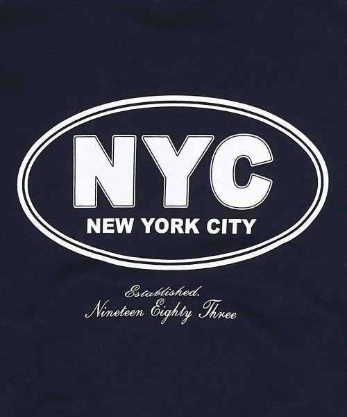 PAPERBOY(ペーパーボーイ)の「NYCアカデミースウェットシャツ-ネイビー(スウェット・レディース・その他・SMALL/MEDIUM/LARGE/X-LARGE)」の12枚目の写真