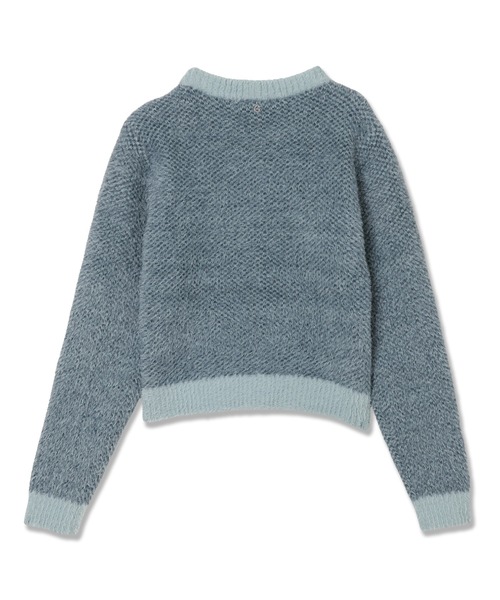 Guess(ゲス)の「Long Sleeves Crew Neck Bow Jacquard Sweater ニット セーター(ニット/セーター・レディース・ベージュ/グレー・SMALL/MEDIUM/LARGE/X-SMALL)」の10枚目の写真