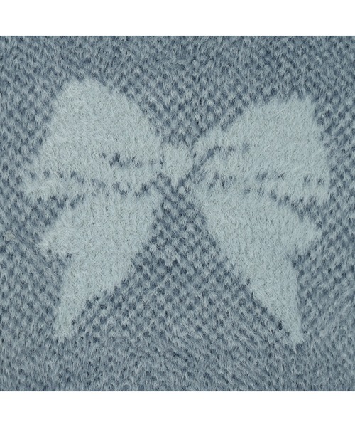 Guess(ゲス)の「Long Sleeves Crew Neck Bow Jacquard Sweater ニット セーター(ニット/セーター・レディース・ベージュ/グレー・SMALL/MEDIUM/LARGE/X-SMALL)」の14枚目の写真