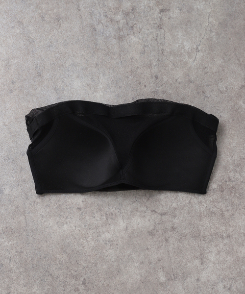NICENICE MOMENT(ナイスナイスモーメント)の「【NICENICE MOMENT / ナイスナイスモーメント】MESH TUBE TOP(チューブトップ・レディース・ブラウン系その他/アイボリー/ブラック・3/1)」の7枚目の写真