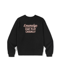[Mmlg] SIGN BOARD SWEAT (EVERY BLACK)