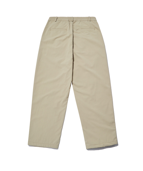 WANGGWAN（ワングァン）の「NDA90 ワイドフィット起毛ナイロンパンツ（ベージュ）（スラックス・メンズ・その他・MEDIUM/LARGE）」の14枚目の写真