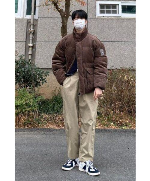 WANGGWAN（ワングァン）の「NDA90 ワイドフィット起毛ナイロンパンツ（ベージュ）（スラックス・メンズ・その他・MEDIUM/LARGE）」の18枚目の写真