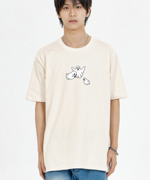 モンスターゴースト 半袖Tシャツクリーム