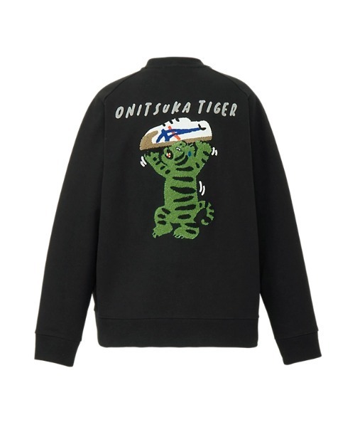 Onitsuka Tiger(オニツカタイガー)の「SWEAT TOP / スウェットトップ(スウェット・レディース・ブラック/アイボリー・S/XS/XL/L/M)」の2枚目の写真