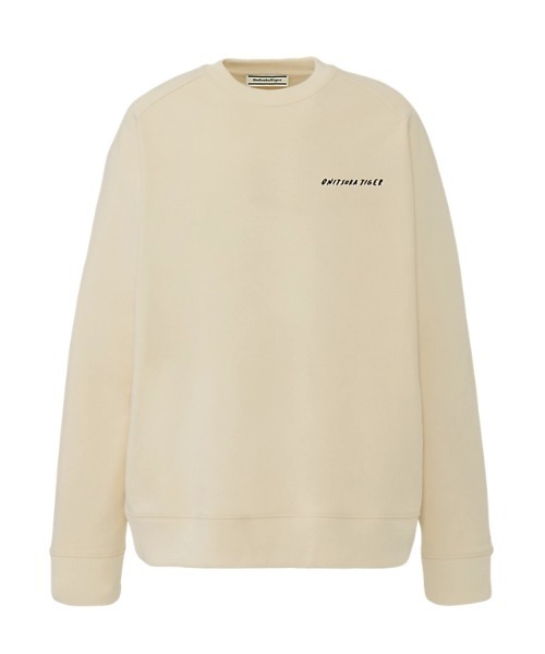 Onitsuka Tiger(オニツカタイガー)の「SWEAT TOP / スウェットトップ(スウェット・レディース・ブラック/アイボリー・S/XS/XL/L/M)」の3枚目の写真