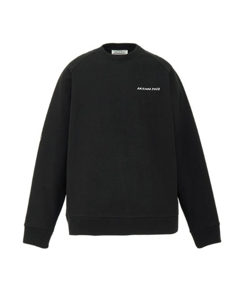 Onitsuka Tiger(オニツカタイガー)の「SWEAT TOP / スウェットトップ(スウェット・レディース・ブラック/アイボリー・S/XS/XL/L/M)」の6枚目の写真