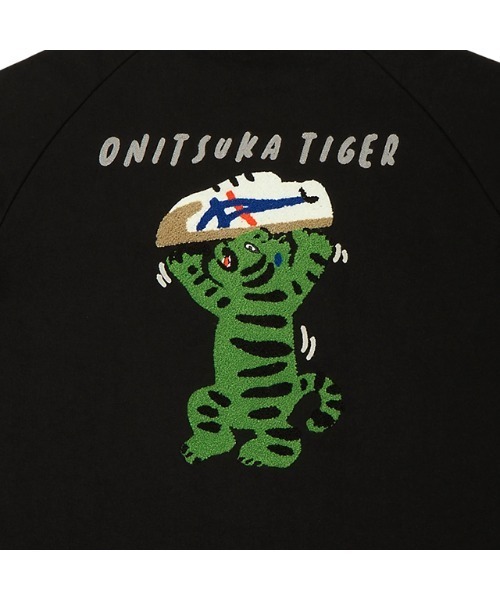 Onitsuka Tiger(オニツカタイガー)の「SWEAT TOP / スウェットトップ(スウェット・レディース・ブラック/アイボリー・S/XS/XL/L/M)」の7枚目の写真
