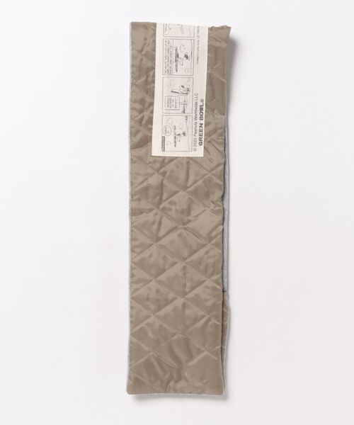 SNOOPY×OLD BETTY'S（スヌーピーカケルオールドベティーズ）の「スヌーピー【SNOOPY】Warm Puff Muffler（マフラー・レディース・ベージュ系その他・FREE）」の9枚目の写真