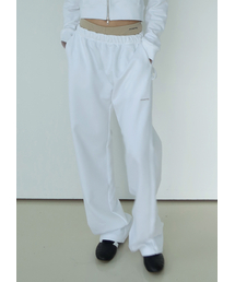 MINA SONG（ミナソン）の「BASIC SWEAT PANTS - WHITE（スウェットパンツ）」