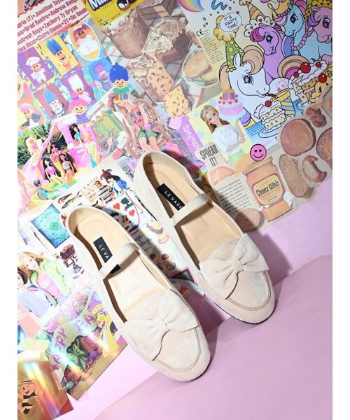 LEVASE（ルバズ）の「e.g) kitty driving loafer-beige 1cm（バレエシューズ・レディース・その他・38/39/35/36/37/36.5/37.5/35.5/38.5）」の3枚目の写真