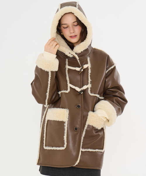 MET コージーダッフルムートンコート