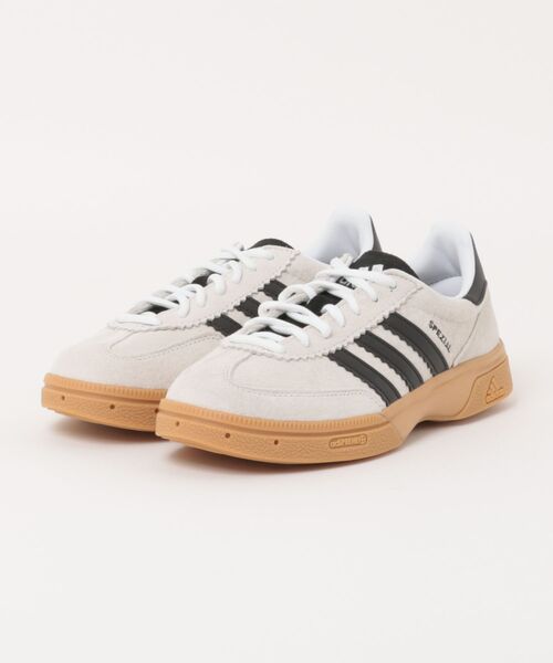 adidas アディダス HB SPEZIAL レディーススニーカー ロープロファイルシューズ(ハンドボールスペツィアル) KJ3700 フットウェアホワイト/コアブラック