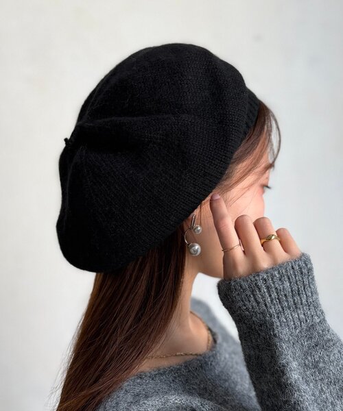 セール】ニットベレー帽（キャップ）｜Chez toi（シェトワ）の