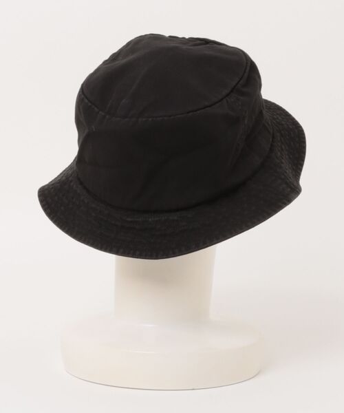 Gramicci（グラミチ）の「【GRAMICCI】 TWILL PACKABLE BUCKET（ハット・レディース・ブラック/ベージュ・M-L）」の3枚目の写真