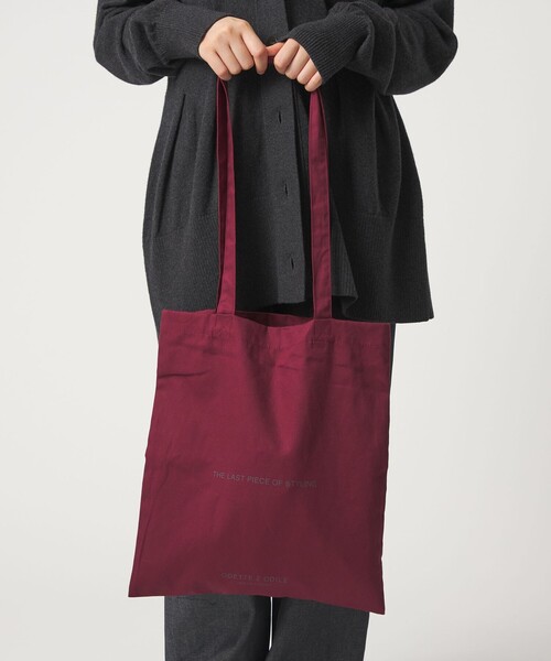 ODETTE E ODILE(オデットエオディール)の「<ODETTE E ODILE> トートバッグ(トートバッグ・レディース・ワイン/ダークグレー・FREE)」の2枚目の写真