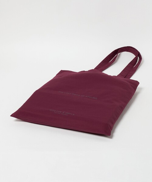 ODETTE E ODILE(オデットエオディール)の「<ODETTE E ODILE> トートバッグ(トートバッグ・レディース・ワイン/ダークグレー・FREE)」の9枚目の写真