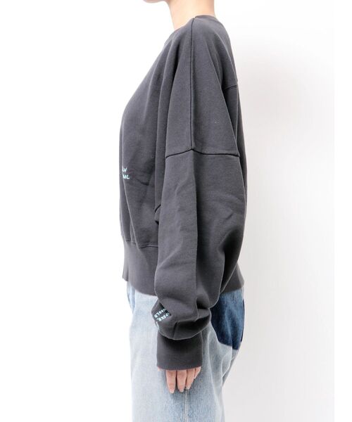 セール】スリーブボリューム刺繍スウェット（スウェット）｜Ungrid