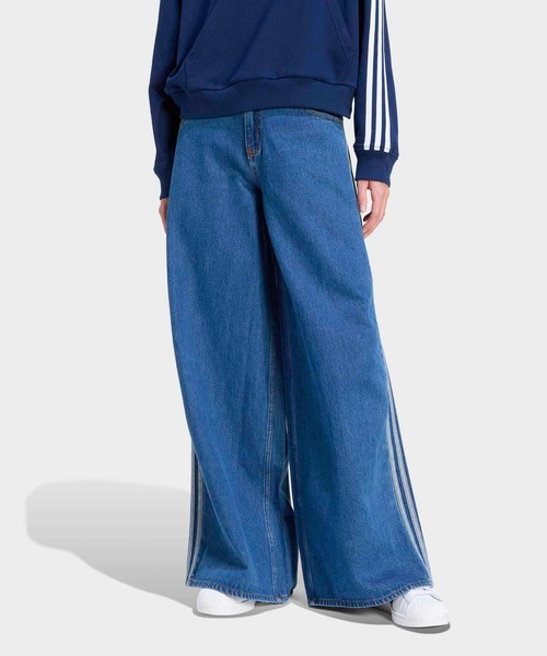 adidas(アディダス)の「ファイヤーバード アディレニウム トラックパンツ デニム / アディダスオリジナルス adidas Originals(デニムパンツ・レディース・ブルー・28/30/27/30/26/30/32W 30L/31W 30L/30W 30L/29/30/25/30/24/30)」の9枚目の写真