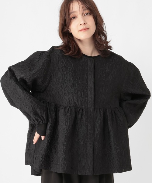 WEB限定】ふくれジャガードジャケット《オケージョン2026SS》（ノー