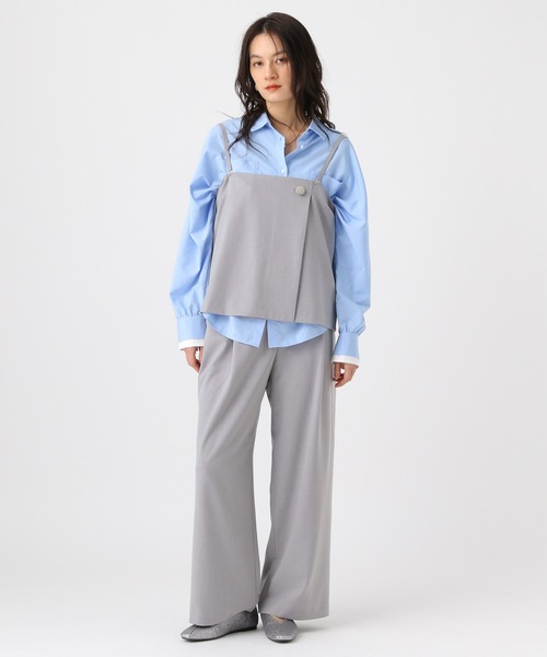 Elura(エルーラ)の「映えラク2WAYキャミ/634733(キャミソール・レディース・ライトグレー/ネイビー/チェック・FREE)」の17枚目の写真