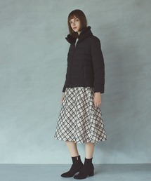 STRAWBERRY-FIELDS | ストレッチダウンⅡ_ファー取り外しダウンブルゾン(ダウンジャケット/コート)