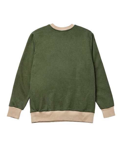 GRAIN DE BEAUTE（グランデボーテ）の「BLOSSOM MULTI SWEAT [GREEN]（スウェット・レディース・グリーン・S/M/L）」の3枚目の写真