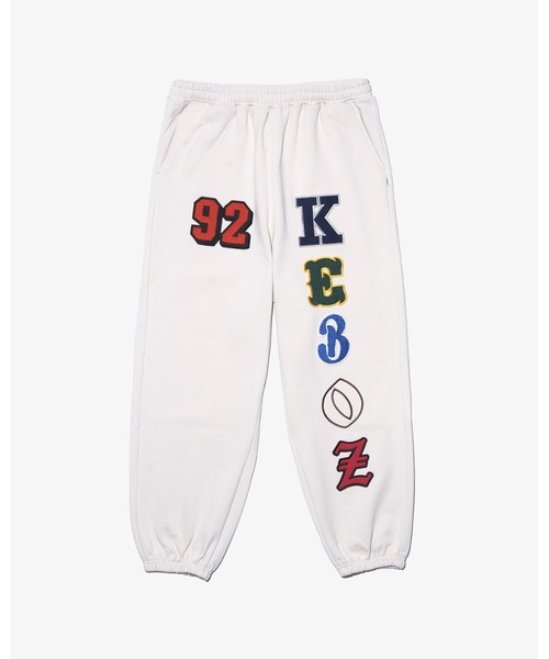 KEBOZ（ケボズ）の「SMR SWEAT PANTS 2（スウェットパンツ・メンズ・チャコールグレー/ネイビー/クリーム/イエロー・XL/L/M/S）」の2枚目の写真