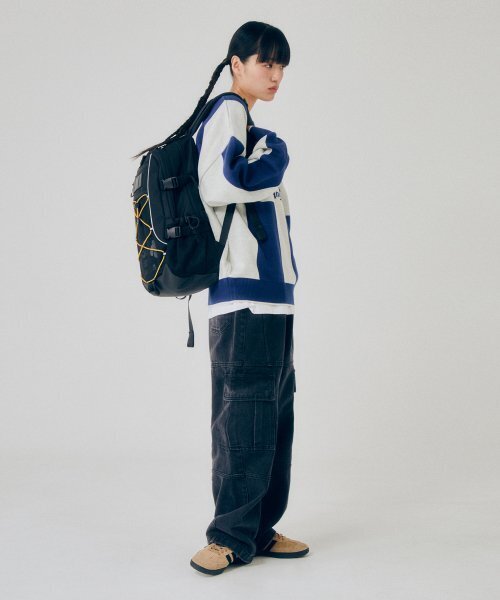 VISION STREET WEAR(ヴィジョンストリートウェア)の「VSW Arch Logo Backpack 27L Black(バックパック/リュック・レディース・その他・FREE)」の14枚目の写真