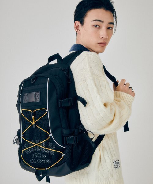 VISION STREET WEAR(ヴィジョンストリートウェア)の「VSW Arch Logo Backpack 27L Black(バックパック/リュック・レディース・その他・FREE)」の16枚目の写真