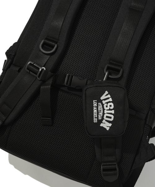 VISION STREET WEAR(ヴィジョンストリートウェア)の「VSW Arch Logo Backpack 27L Black(バックパック/リュック・レディース・その他・FREE)」の5枚目の写真