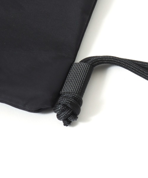 Lee(リー)の「Lee/リー ロゴ ワンポイント刺繍 2Way ドローコード ナップサック/巾着バッグ/バックパック リュックサック/トートバッグ/レディース メンズ(バックパック/リュック・レディース・ベージュ/ライトグレー/ブラック・FREE)」の16枚目の写真